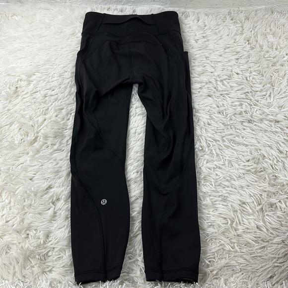 Lululemon Time To Sweat Crop *23" Black - Picture 7 of 8
